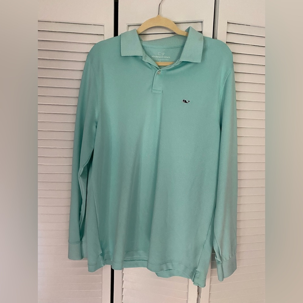 Men’s long sleeve Vineyard Vines polo shirt
